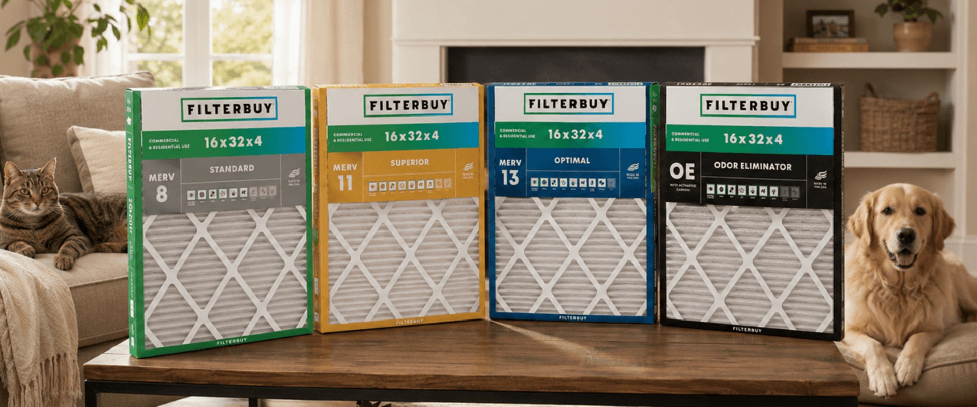 Pet Dander And 16x32x4 Air Filters: Picking A Rating That Holds Up